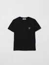 Stone Island T-shirt  Junior Kids Color Black