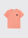 Stone Island T-shirt Kids  Junior In Pink