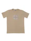 Stone Island T-shirt In Nude