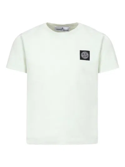 Stone Island T-shirt With Logo In White