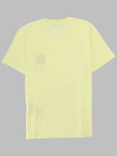 Stone Island T-shirt In Yellow
