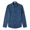 Stone Island Two Pocket Overshirt 'avio Blue'