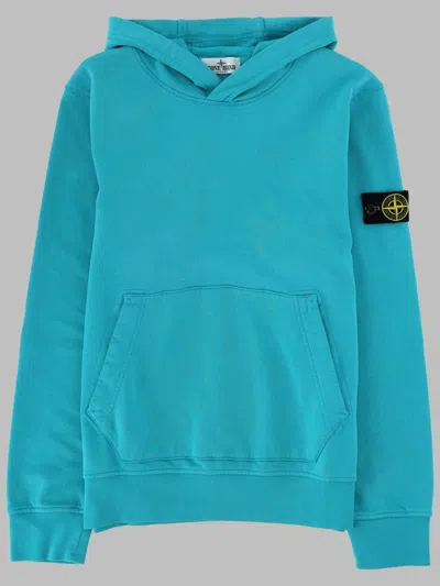 Stone Island Unisex Kids Mini Sweatshirt In Green