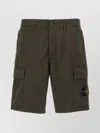 Stone Island Utility Cargo Shorts With Multiple Pockets