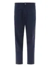 Stone Island Utility Cargo Trousers In Blue