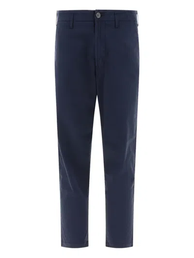 Stone Island Utility Cargo Trousers In Blue