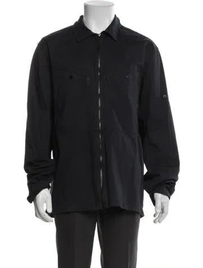 Pre-owned Stone Island Utility Jacket In Black