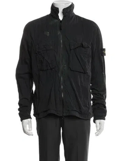 Pre-owned Stone Island Utility Jacket In Black