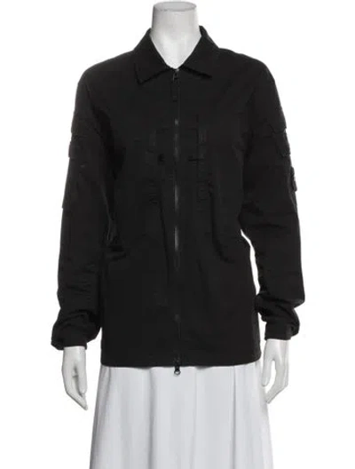 Pre-owned Stone Island Utility Jacket In Black