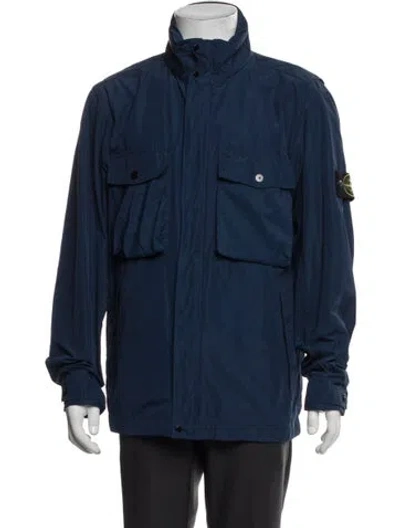 Pre-owned Stone Island Utility Jacket In Blue