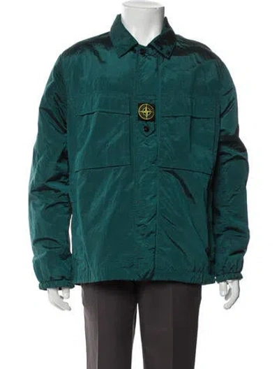 Pre-owned Stone Island Utility Jacket In Green