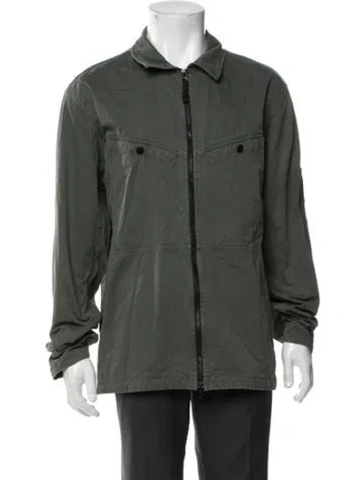 Pre-owned Stone Island Utility Jacket In Green