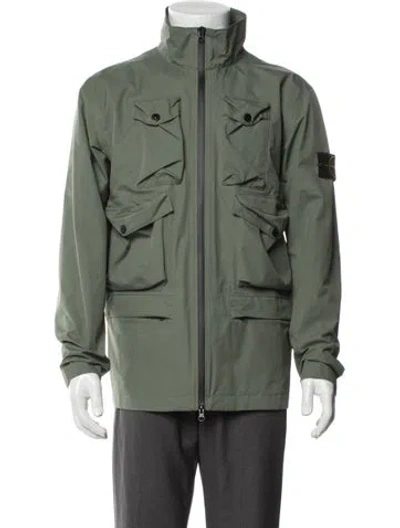 Pre-owned Stone Island Utility Jacket In Green