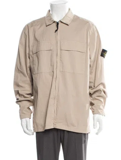 Pre-owned Stone Island Utility Jacket In Neutral