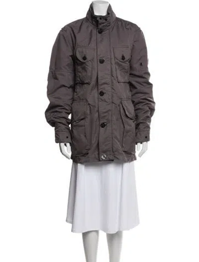 Pre-owned Stone Island Utility Jacket In Purple