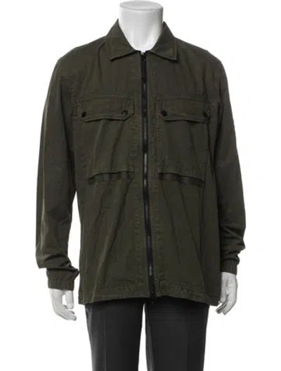 Pre-owned Stone Island Utility Jacket W/ Tags In Green