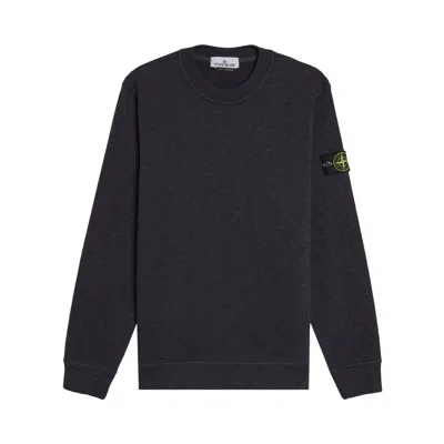 Pre-owned Stone Island Vanisã© Brushed Heavy Cotton Sweatshirt 'ink' | Blue | Men's Size Xl