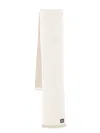 Stone Island Vanisé Full Rib Rws Wool Scarf In Neutrals