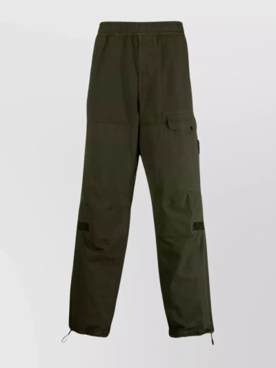 Stone Island Versatile Cargo Pants With Adjustable Elastic Waistband In Brown