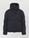 Stone Island Down Parka In Cordura Ripstop Matt Nylon In Blue