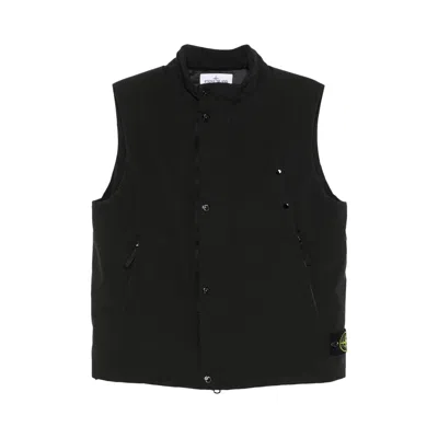 Pre-owned Stone Island Vest 'black' | Men's Size M