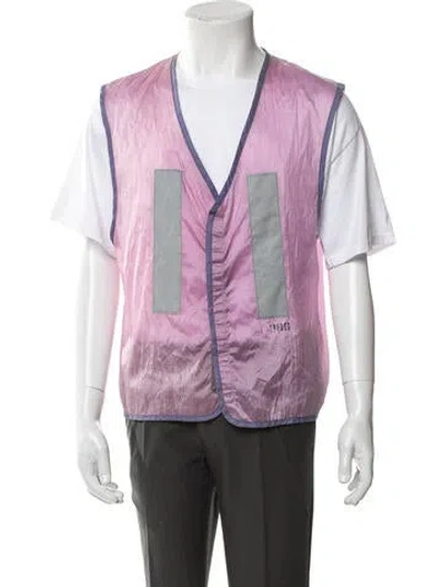 Pre-owned Stone Island Vest In Purple