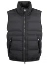 Stone Island Vest With Logo In Black