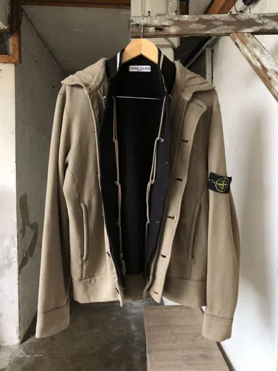 Pre-owned Stone Island Vintage  2 In 1 Jacket Hoodie Autumn 2006 In Brown