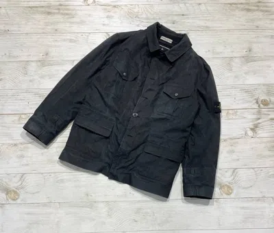 Pre-owned Stone Island Vintage  Ventile Jacket 3/1 Ss 2007 Rein Coast In Black
