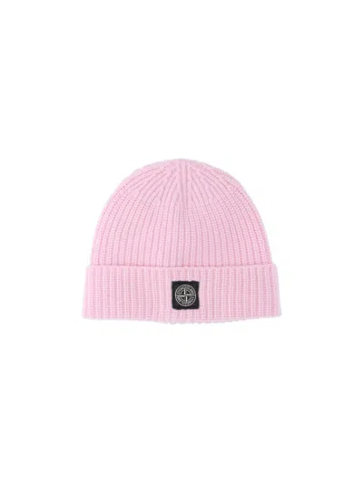 STONE ISLAND VIRGIN WOOL BEANIE