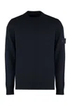 STONE ISLAND STONE ISLAND STONE ISLAND GHOST - VIRGIN WOOL CREW-NECK SWEATER