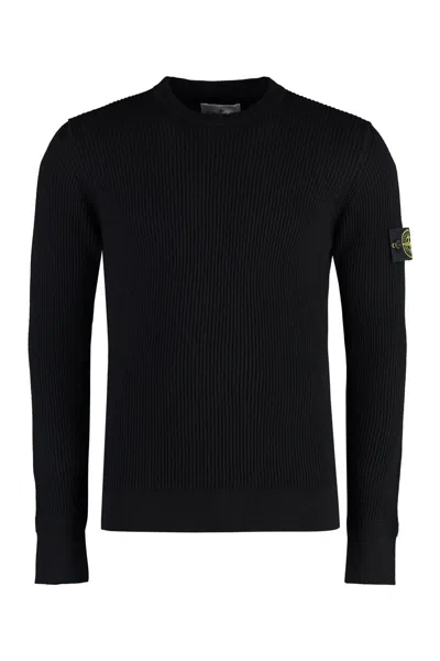 STONE ISLAND STONE ISLAND VIRGIN WOOL SWEATER