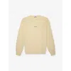 Stone Island Vory Logo-print Cotton-jersey Sweatshirt In Neutral
