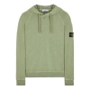 Stone Island Waffen Patch Hoodie 'green'