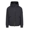 Stone Island Waffen Patch Shell R Hooded Jacket 'black'