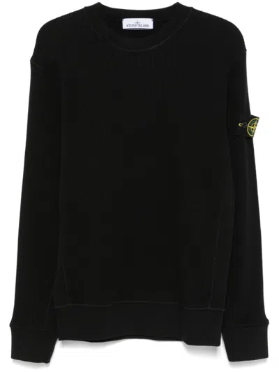 Stone Island 6100028 Sweatshirt In Black