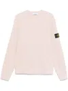 Stone Island Carhartt Wip Black Cotton Standard Crew Neck T-shirt In Pink