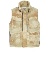 STONE ISLAND STONE ISLAND WAISTCOAT BEIGE POLYAMIDE