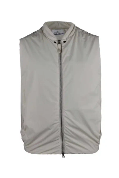 Stone Island Waterproof Jacket In Gray