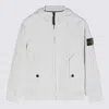 Stone Island White Casual Jacket In Gray