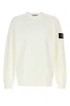 Stone Island Textured Knitwear Sweater With Logo Patch