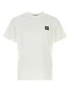 Stone Island Cotton Jersey T-shirt With Compass Patch In White