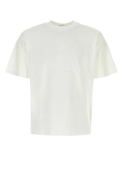 Stone Island White Cotton T-shirt In V0001