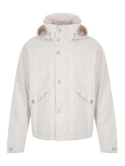 STONE ISLAND WHITE JACKET