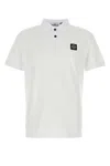 Stone Island Short Sleeve Polo Shirt In White