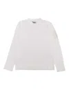 Stone Island White Sweater With Logo In White
