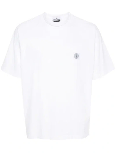 Stone Island White T-shirt