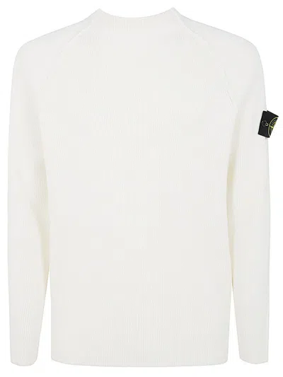 STONE ISLAND STONE ISLAND WIDE ROUND NECK SWEATER CLOTHING