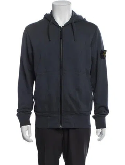 Pre-owned Stone Island Windbreaker In Black