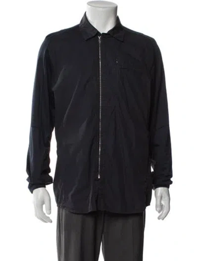 Pre-owned Stone Island Windbreaker In Grey